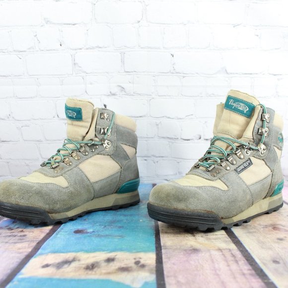 Vasque Clarion '88 GTX Gray Suede Hiking Ankle Boots Shoes Size 9.5 - Picture 2 of 10
